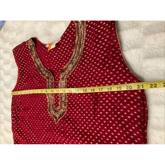 Indian Women Style Sleeveless Dress Top Size XL - Picture 8 of 9